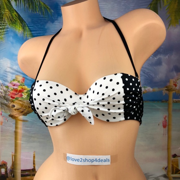 strapless swim bra